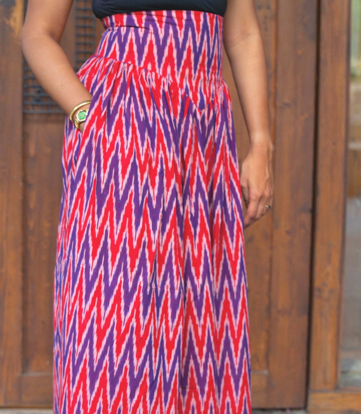Candy Ikat Corset Skirt