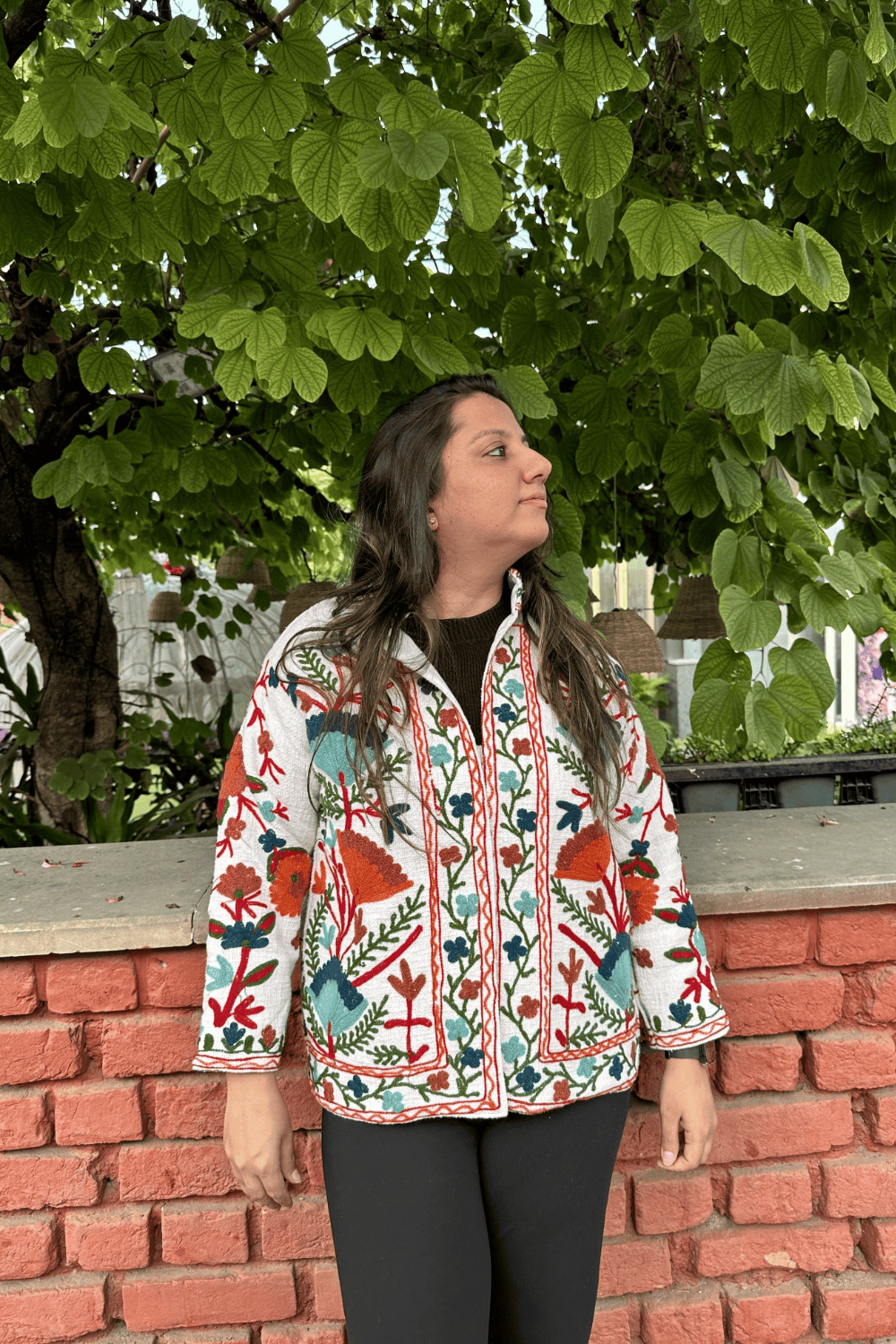 BohoBloomSuzaniJacket_Red