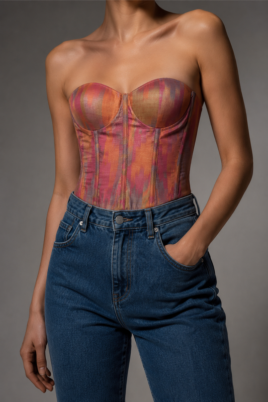 Sundown Bhagalpuri Silk Corset