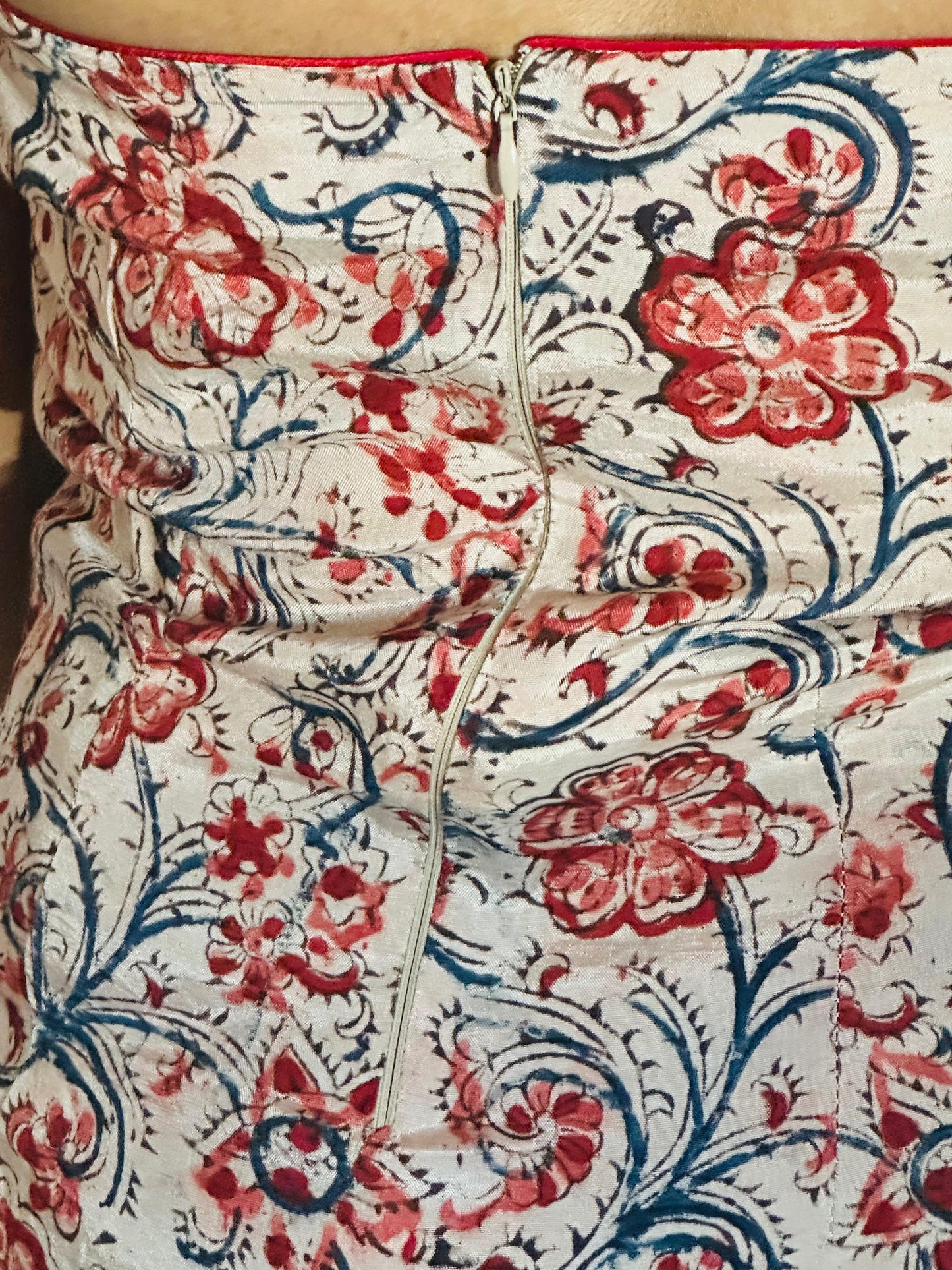 Kalamkari Silk Dress