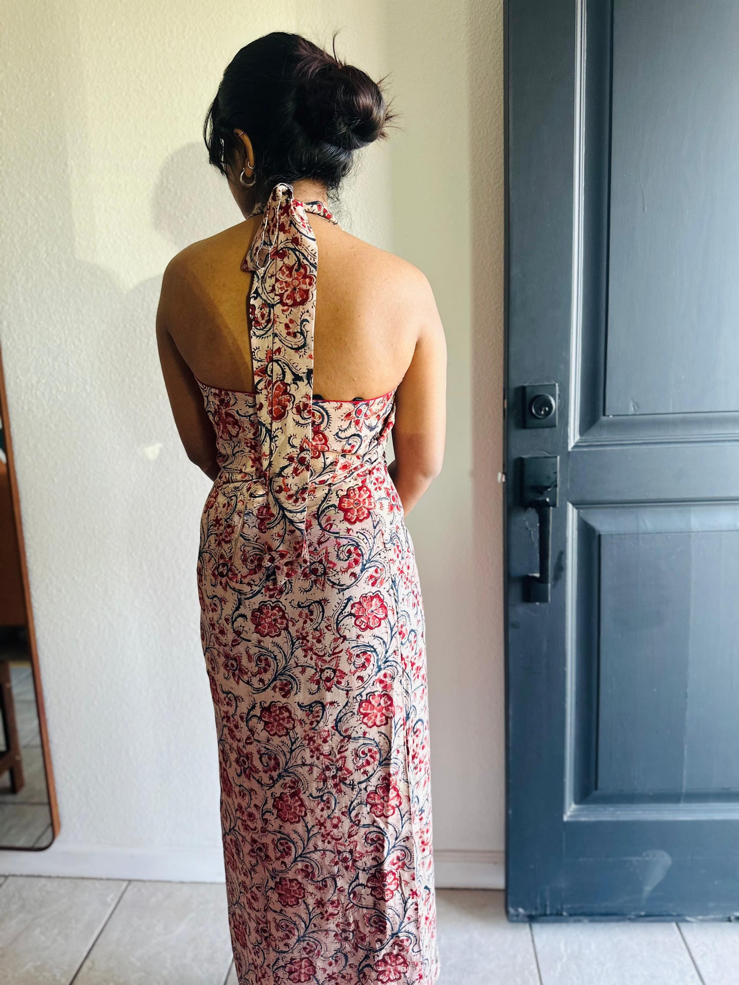 Kalamkari Silk Dress